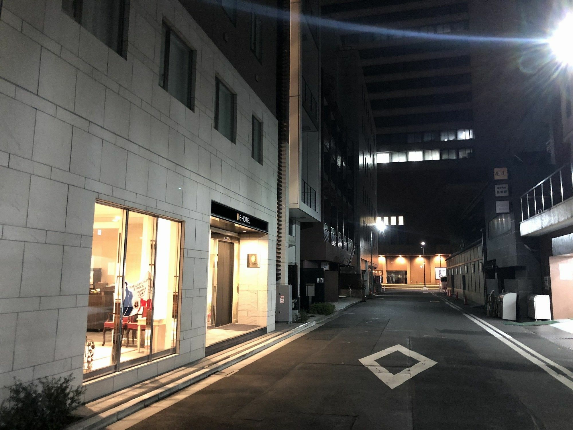 E-Hotel Ginza Select Tokyo Eksteriør billede